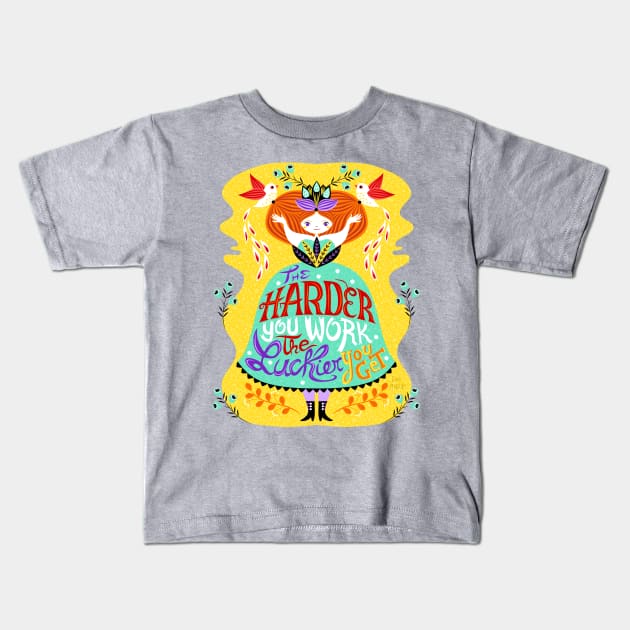 Lucky Doll Kids T-Shirt by Gaiamarfurt